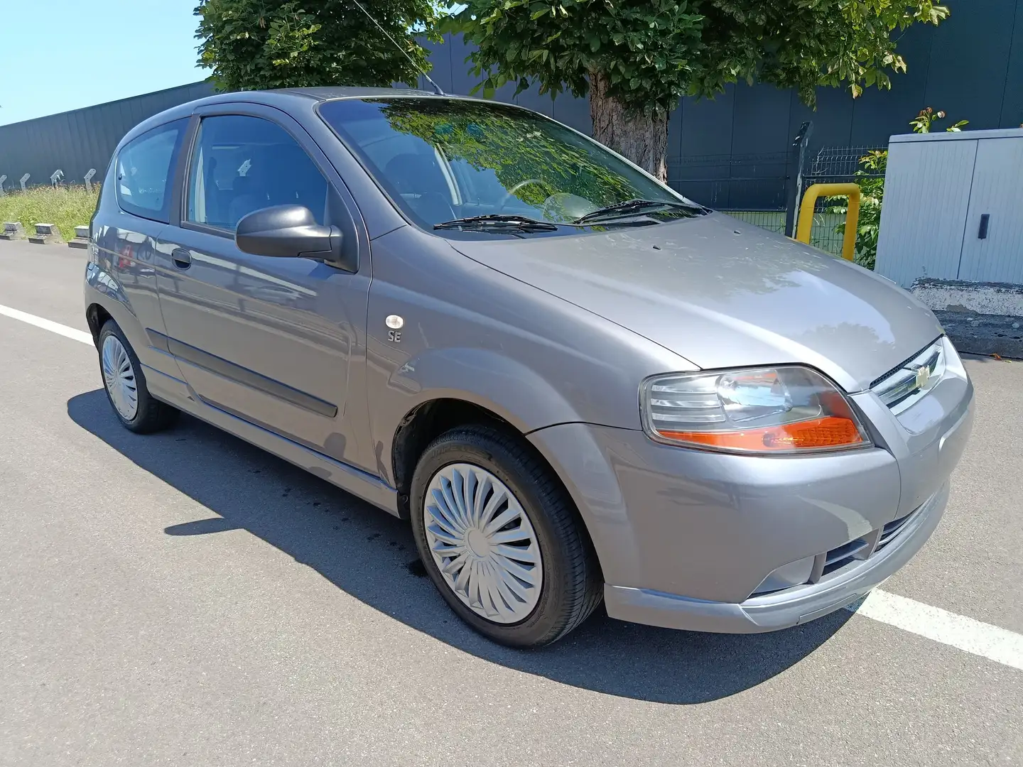 Chevrolet Kalos hatchback 1.2i Airco eur4 Gris - 2