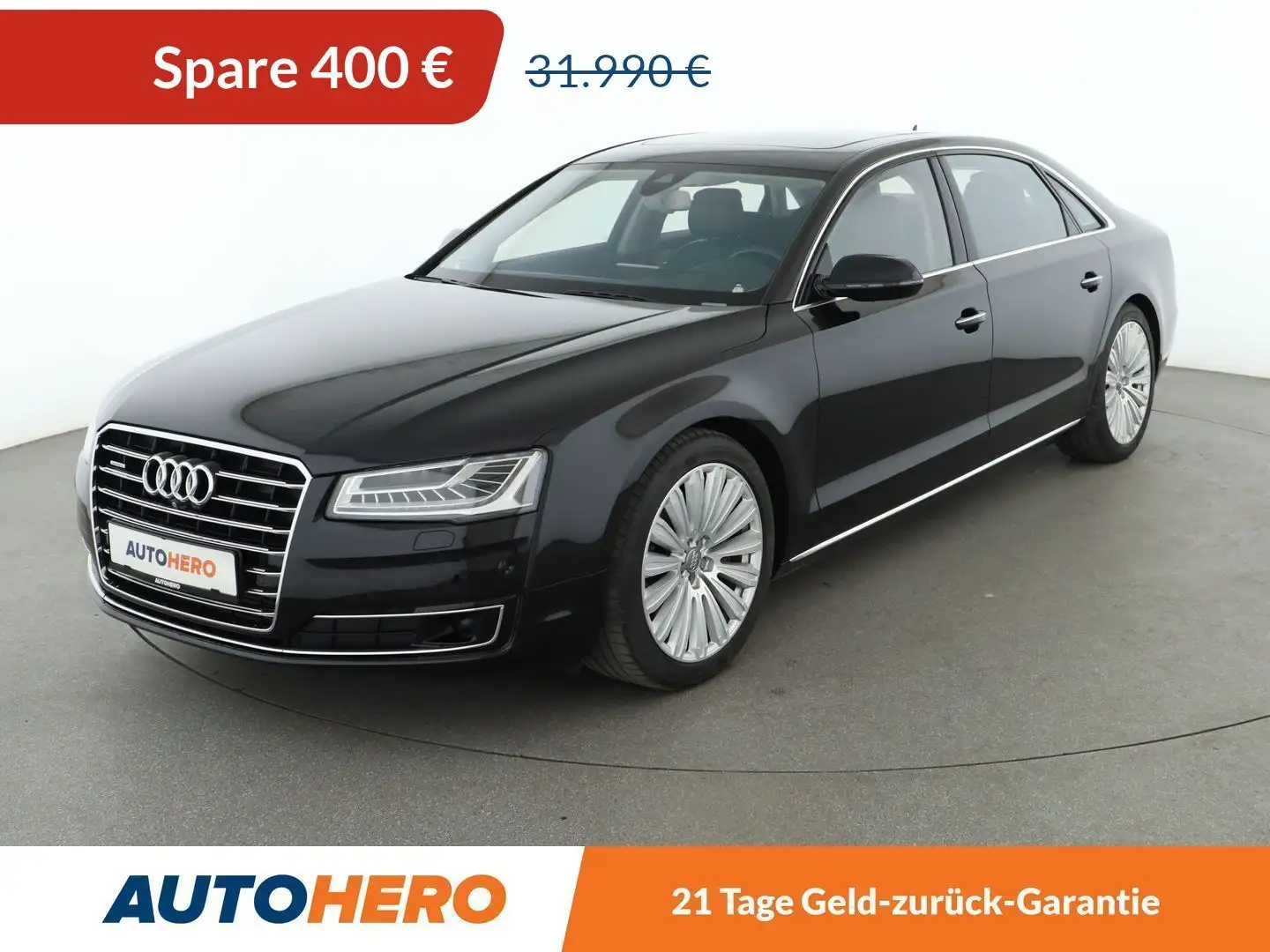 Audi A8 3.0 V6 TDI clean diesel L quattro Aut.*NAVI*LED* Schwarz - 1