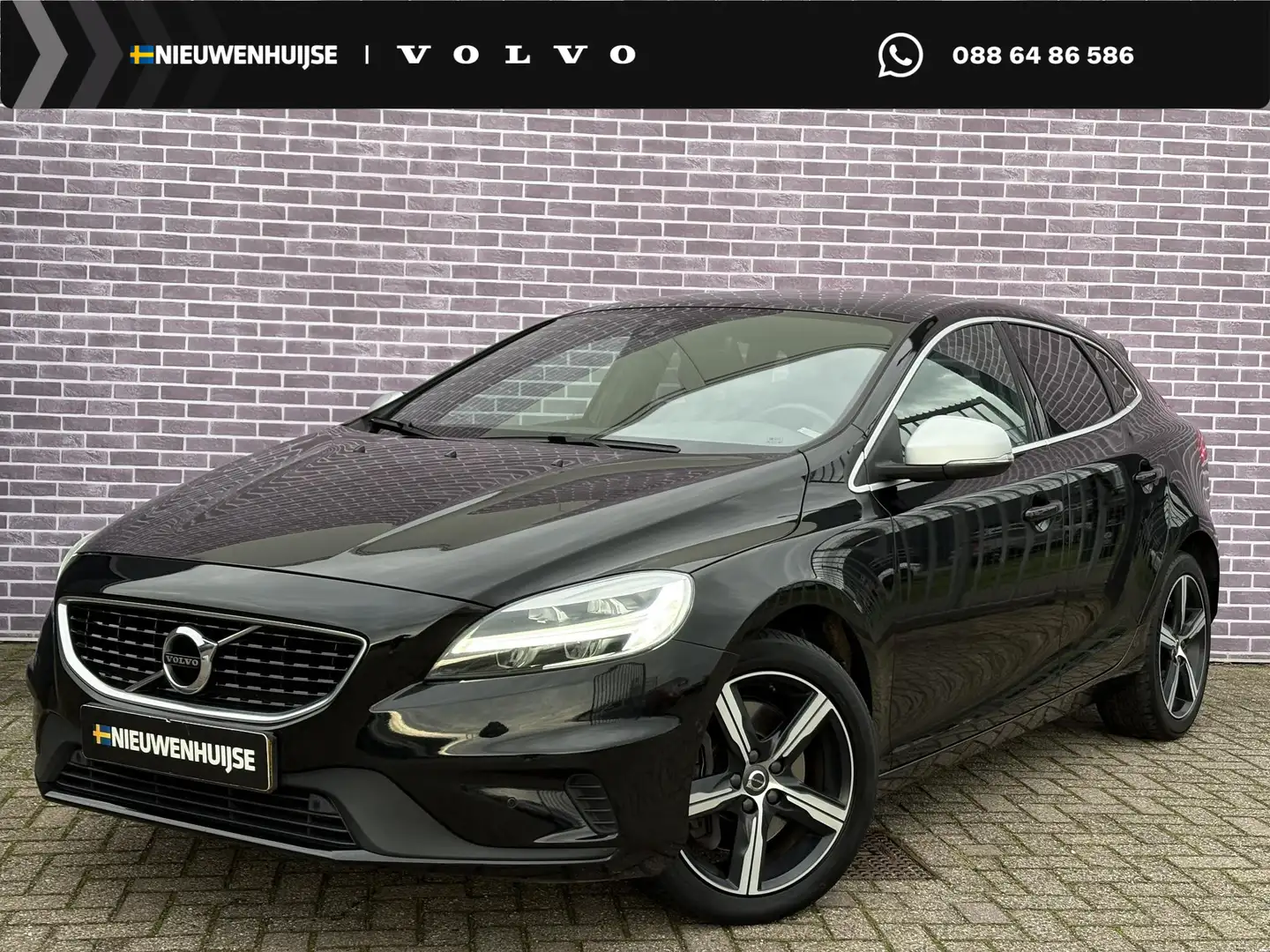 Volvo V40 1.5 T3 Polar+ Sport | DAB | Harman/Kardon | Keyles Noir - 1