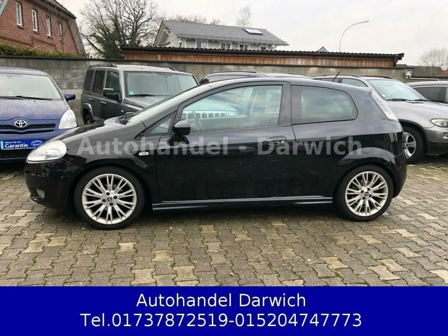 Fiat Grande Punto 1.4 16V Sport Alu/Klim Чёрный - 2