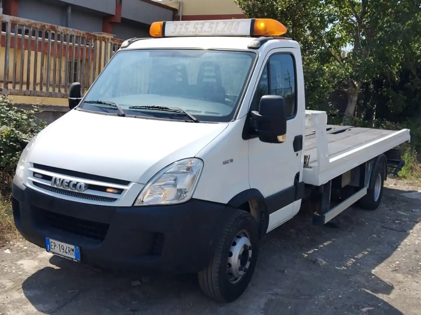 Iveco Daily 65c18 carro attrezzi Bílá - 1