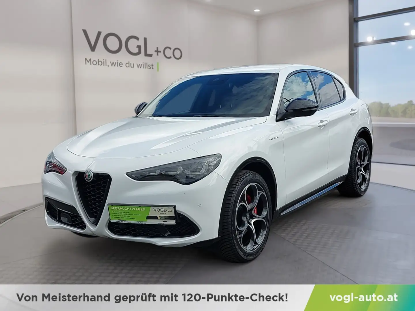 Alfa Romeo Stelvio Veloce 2.2 16V 210 AT8 Q4 Weiß - 1