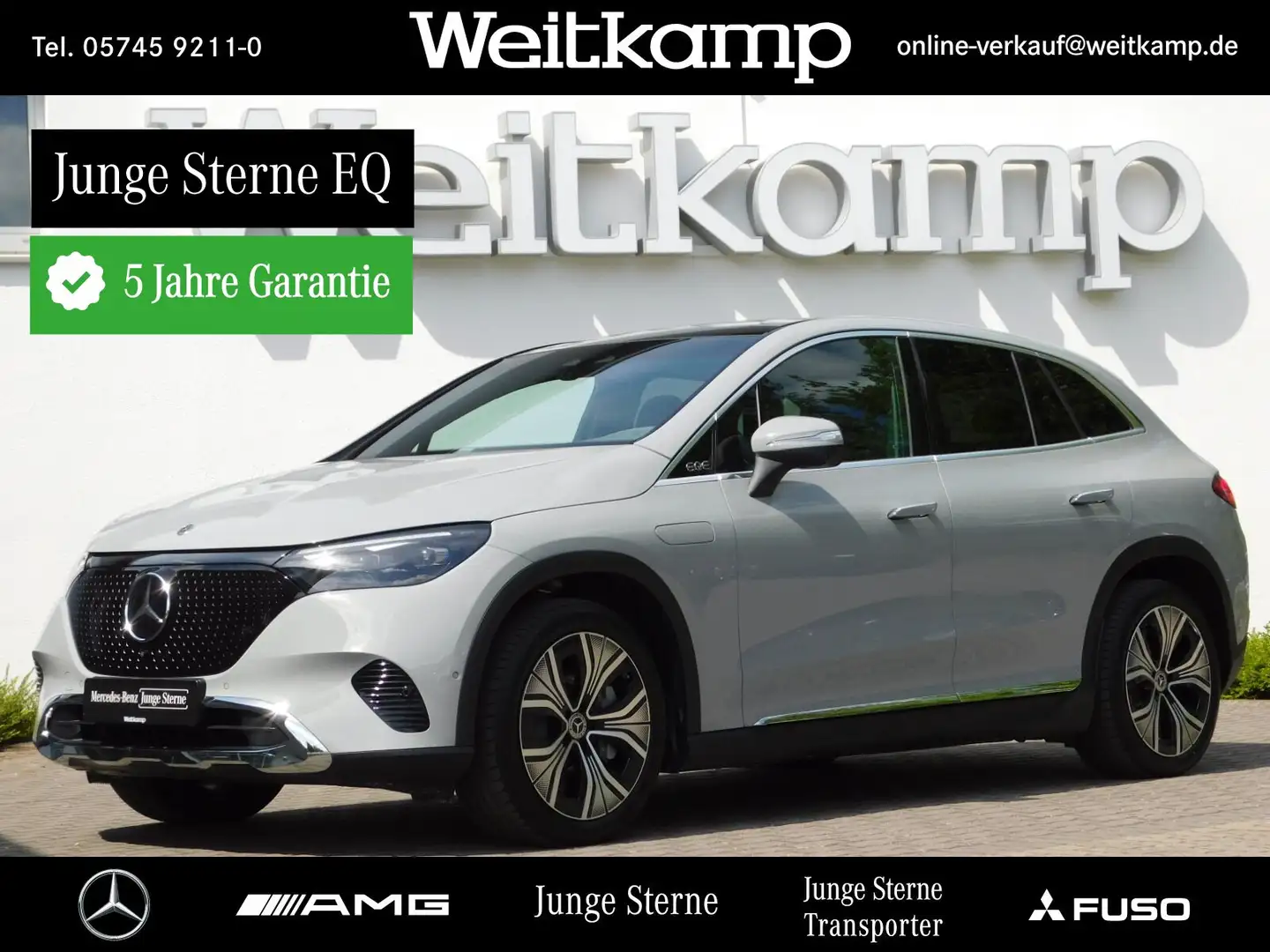 Mercedes-Benz EQE 350 EQE 350 4M SUV Fahrassistenz-Plus/Klima Grau - 1