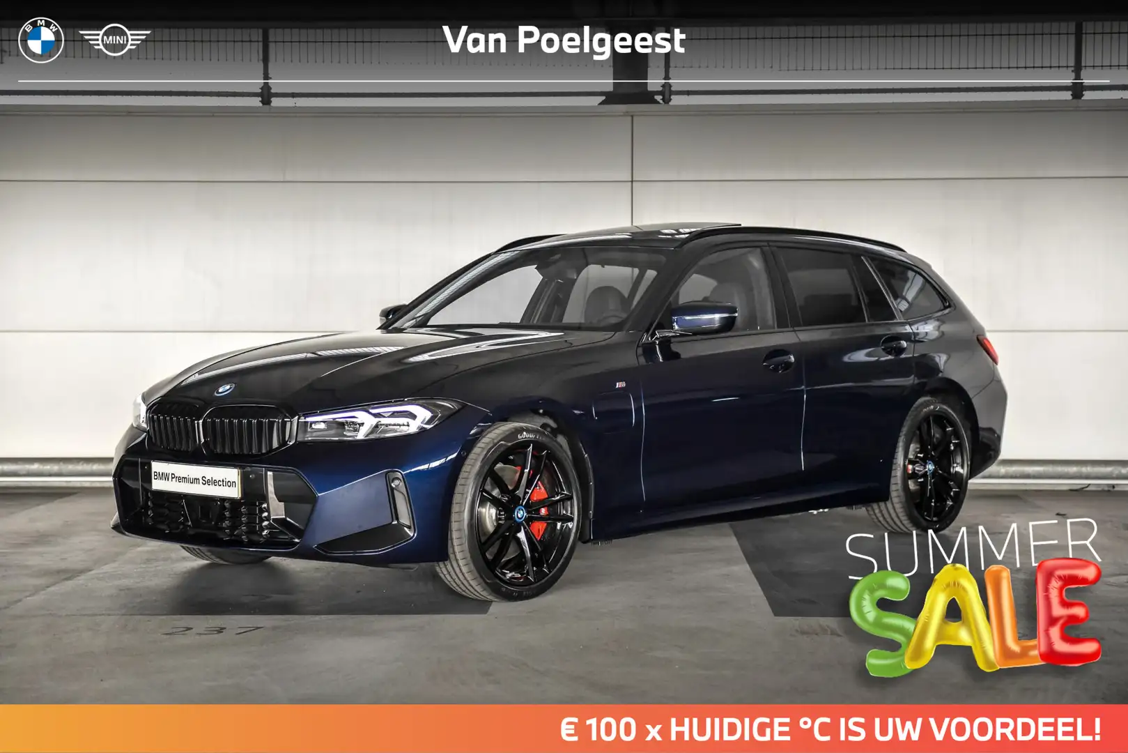 BMW 330 3 Serie Touring 330e | M Sportpakket Pro | Trekhaa Azul - 1