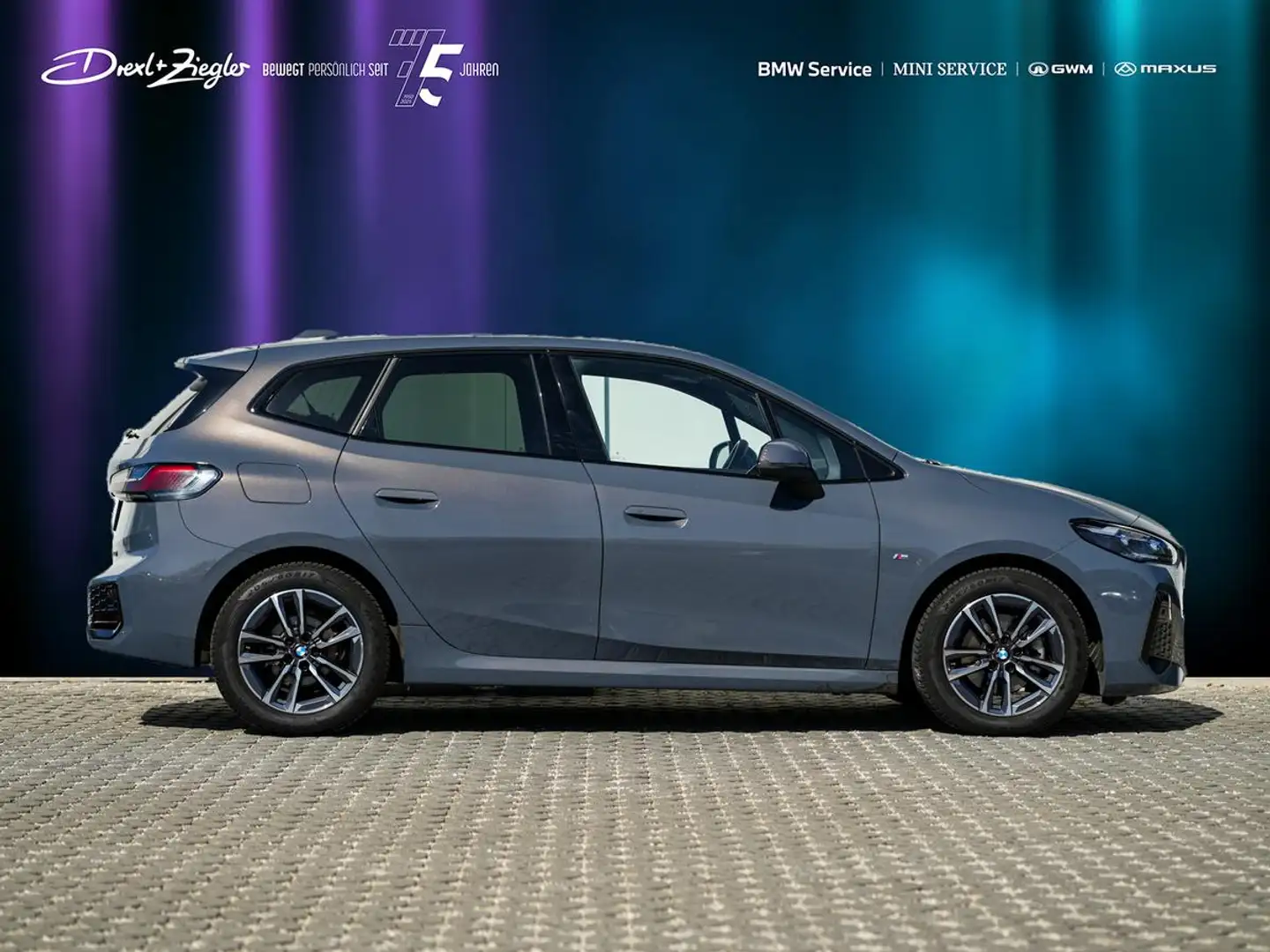 BMW 218 218i Active Tourer M-Sport AHK adLED KoZg eSitz RF Gris - 2