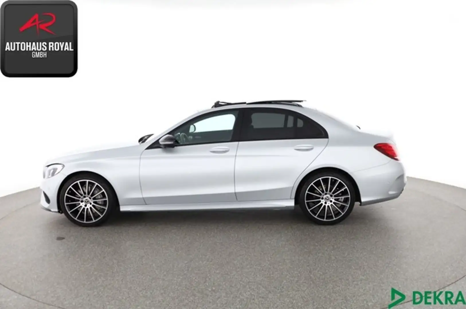 Mercedes-Benz C 250 3x AMG NIGHT ERST:11TKM 360GRAD,BURMESTER Argent - 2