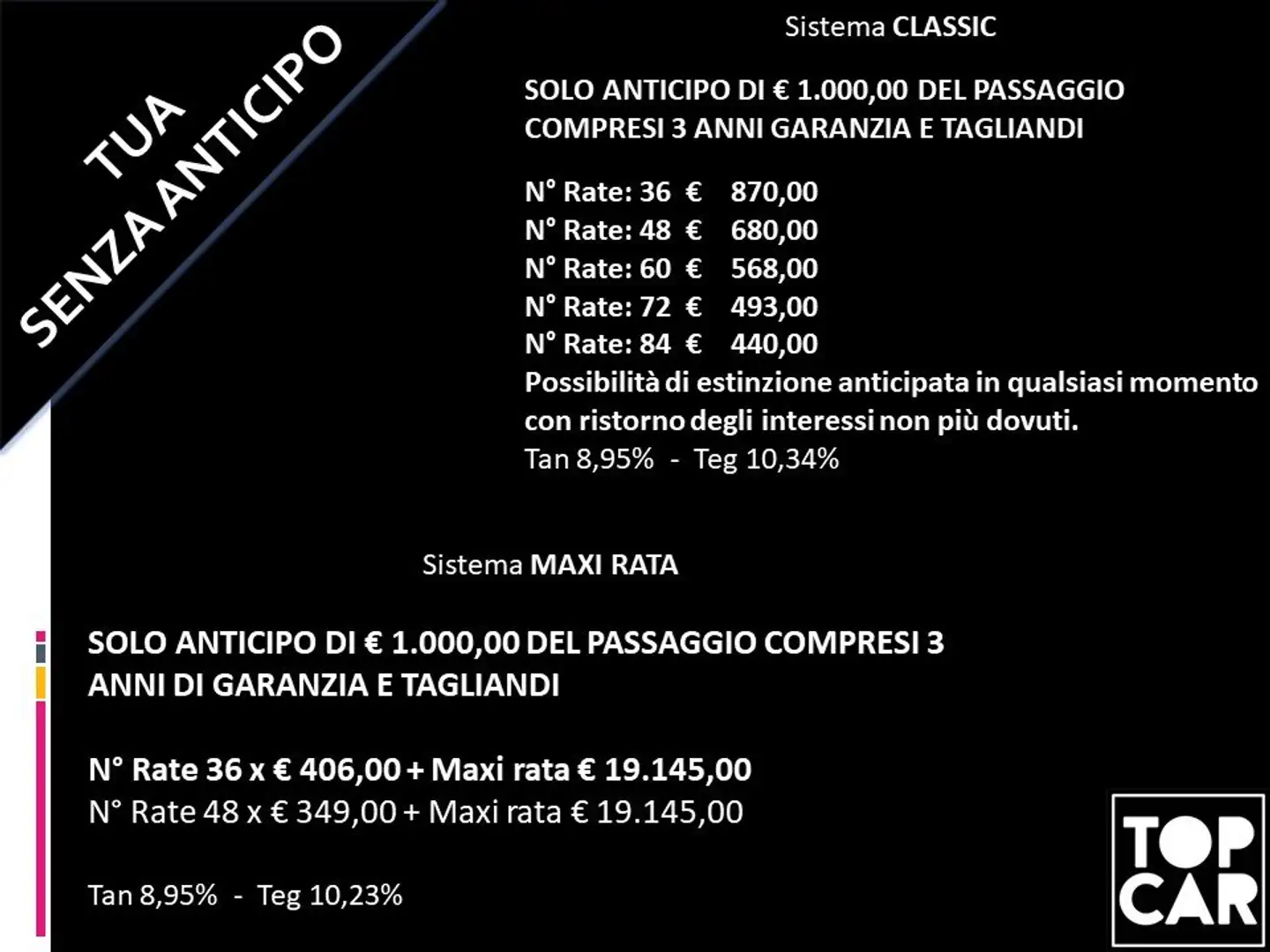 MINI Cooper SD Countryman 2.0 all4 auto TUA SENZA ANTICIPO € 349,00 Bianco - 2