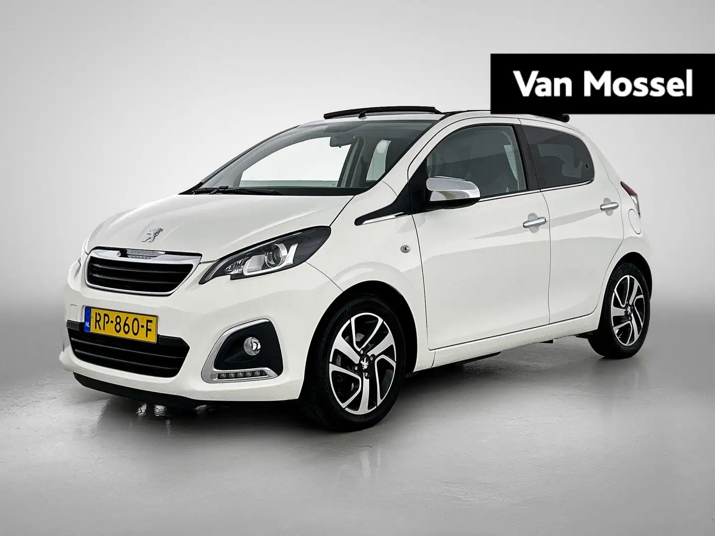 Peugeot 108 1.0 e-VTi Allure TOP! | AIRCO | LICHT METALEN VELG Wit - 1