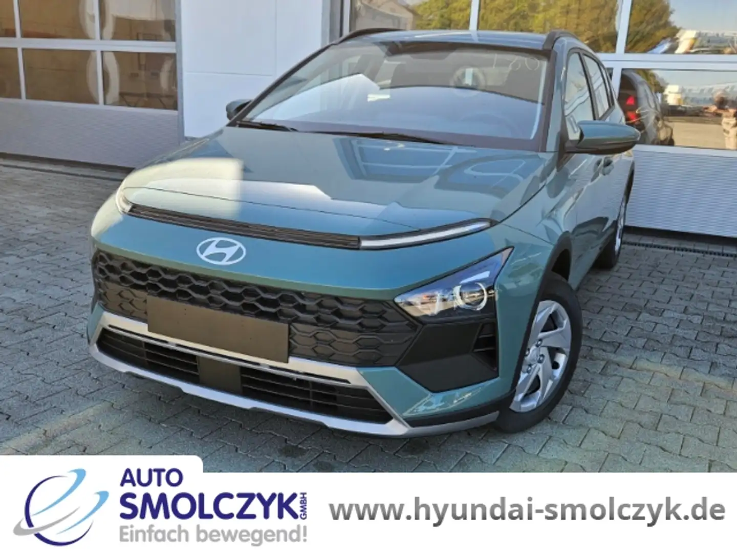 Hyundai BAYON 1.0 SELECT KLIMA+PDC+LICHTSENSOR Vert - 1