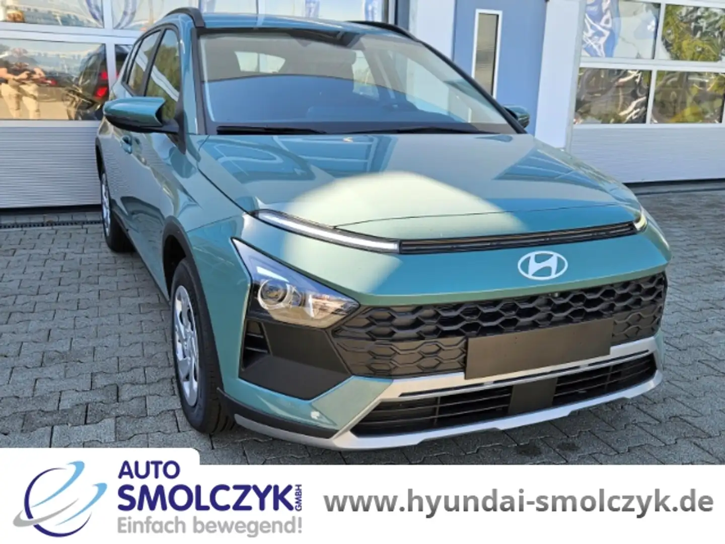 Hyundai BAYON 1.0 SELECT KLIMA+PDC+LICHTSENSOR Vert - 2