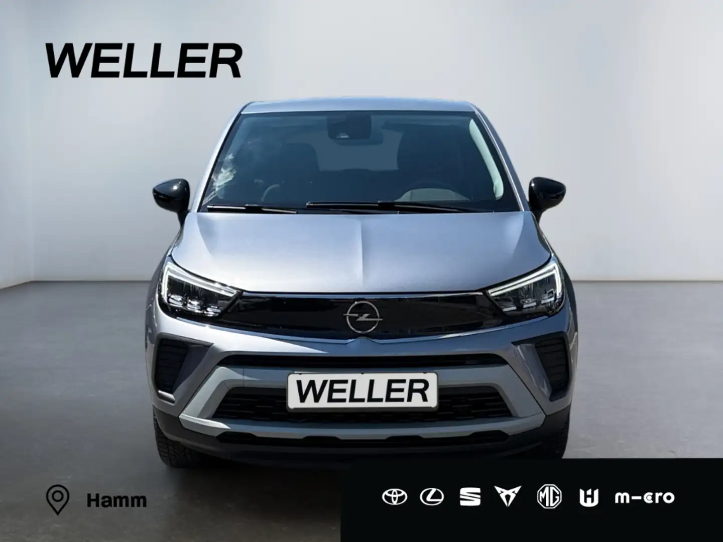 Opel Crossland 1.5 Diesel Automatik Elegance *AHK*CAM* Grau - 2
