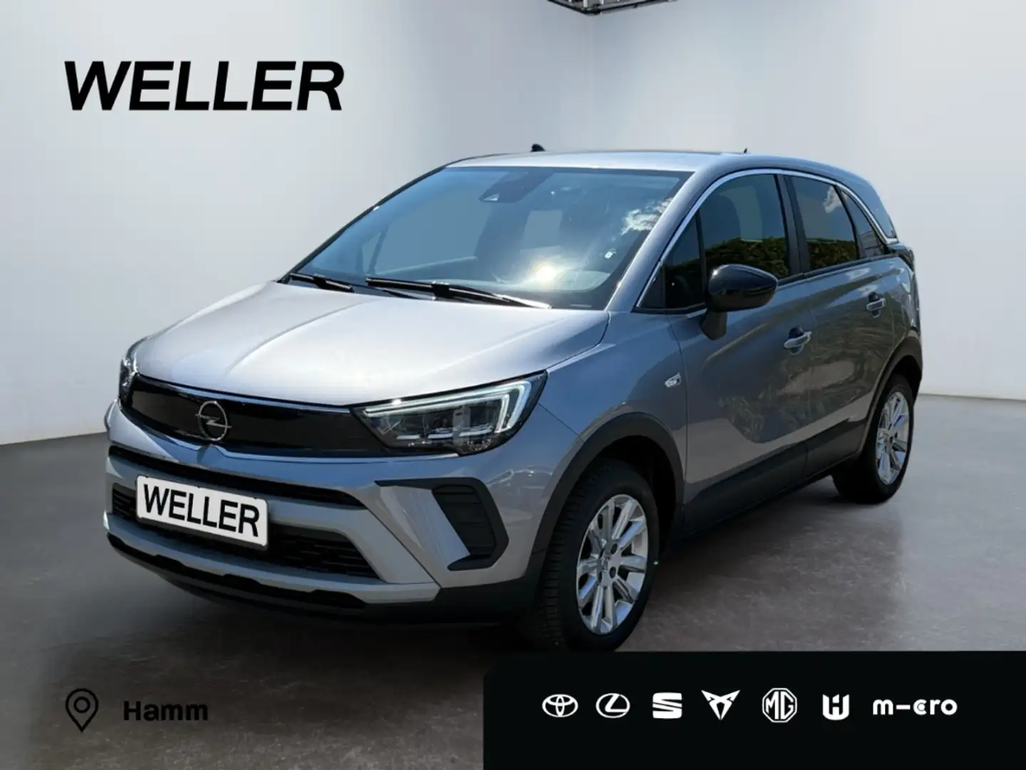 Opel Crossland 1.5 Diesel Automatik Elegance *AHK*CAM* Grau - 1