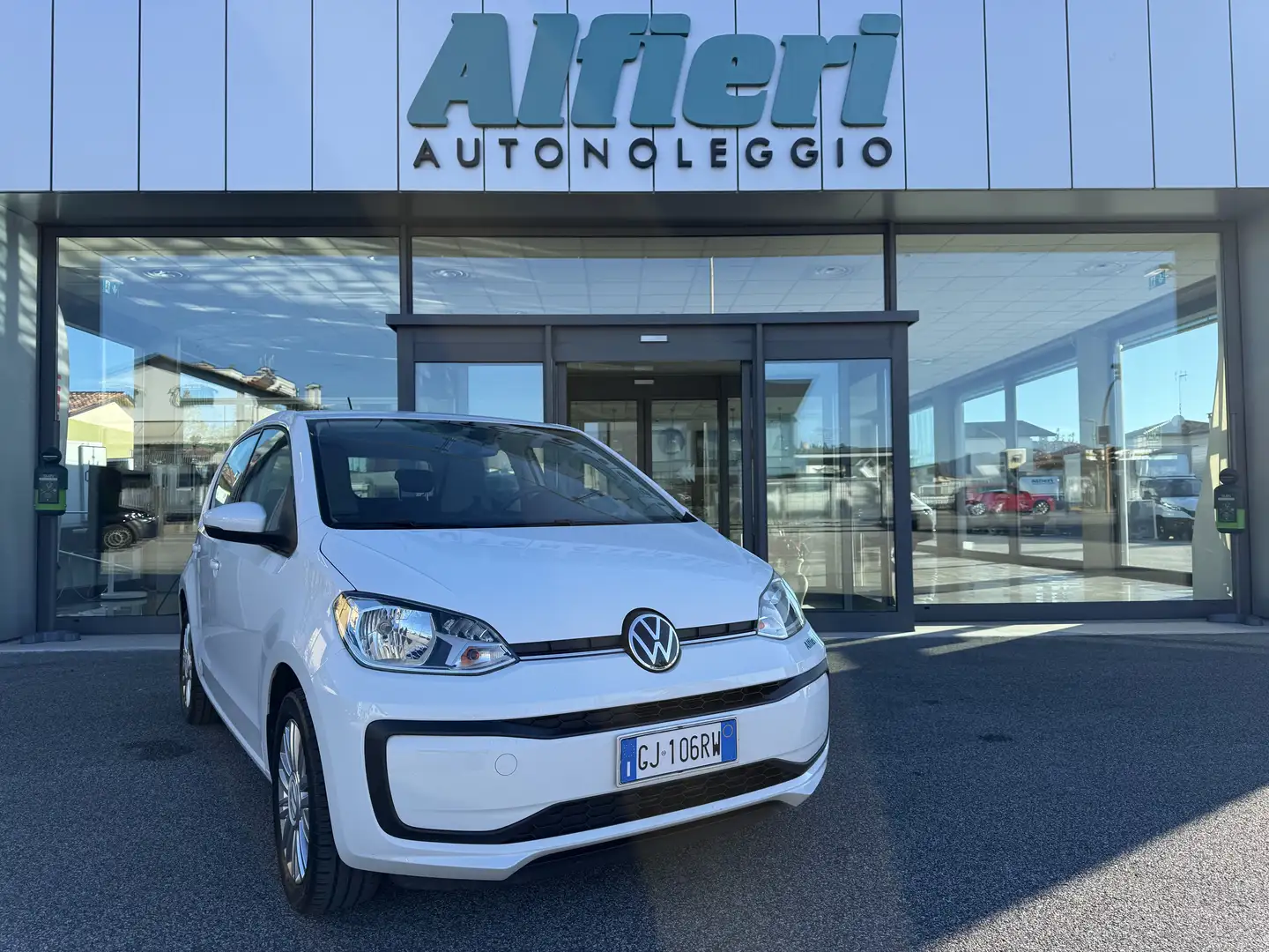 Volkswagen up! 1.0 evo Move E6D 65cv 5 marce 4 Posti Iva esposta Weiß - 1