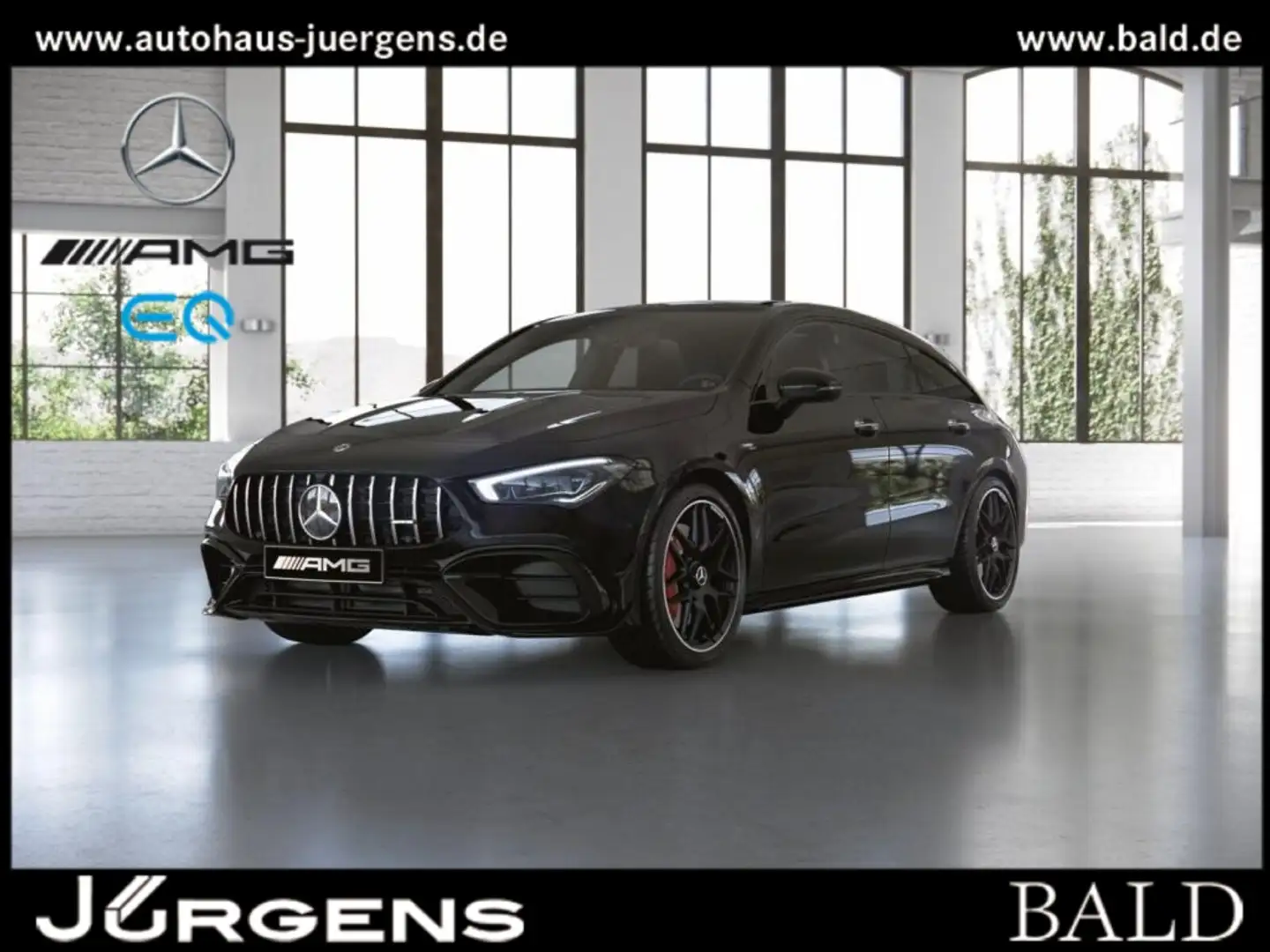 Mercedes-Benz CLA 45 AMG S 4M+ SB MLB/360/Pano/Night/Distr/DAB Negru - 1