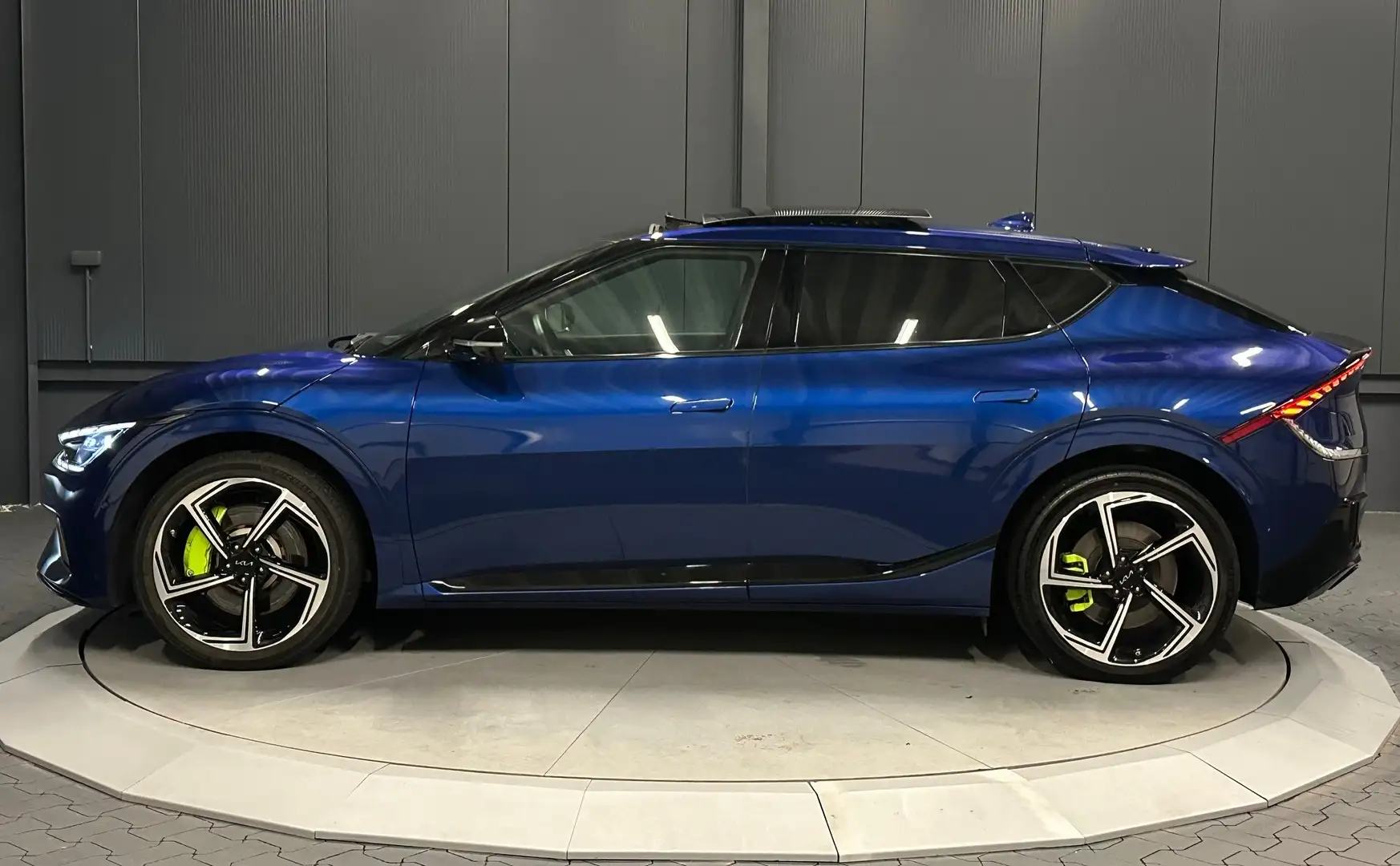 Kia EV6 GT 4WD *21Zoll*Glasdach*Wäremepumpe*HUD* Blau - 2