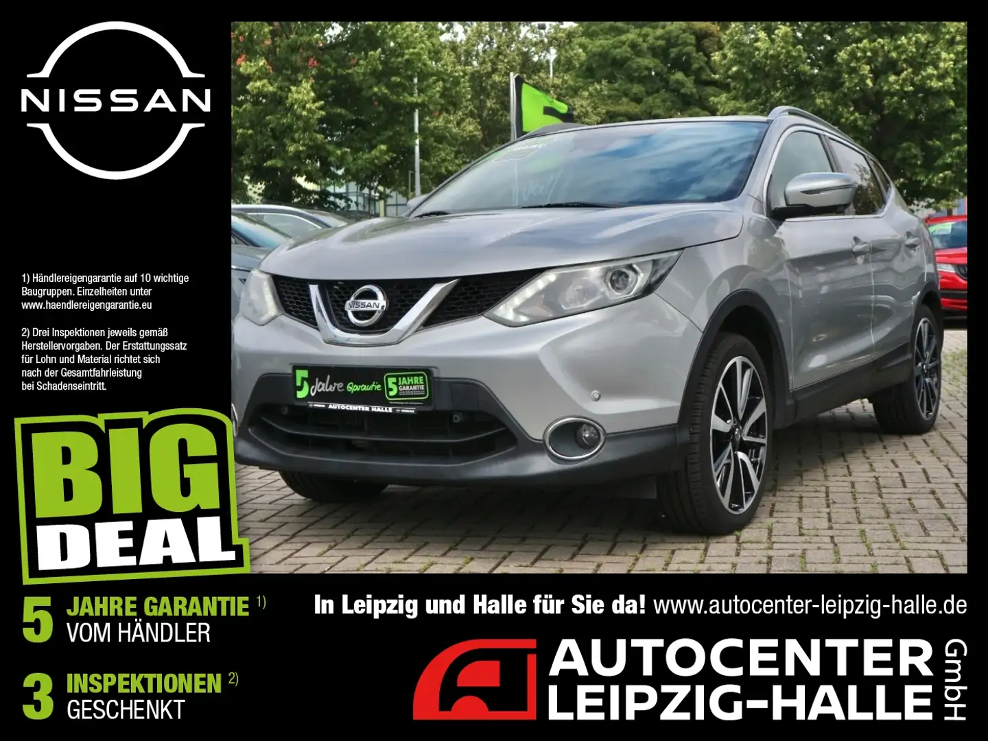 Nissan Qashqai 1.2 DIG-T Tekna Panorama 360° LED LM Argintiu - 1