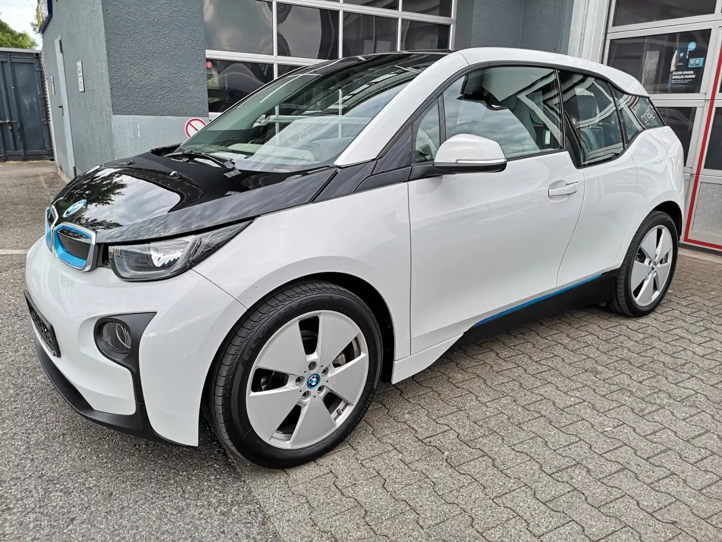 BMW i3 REX *EURO6 *NAVI*Teilledersitze*Service NEU* Blanc - 1