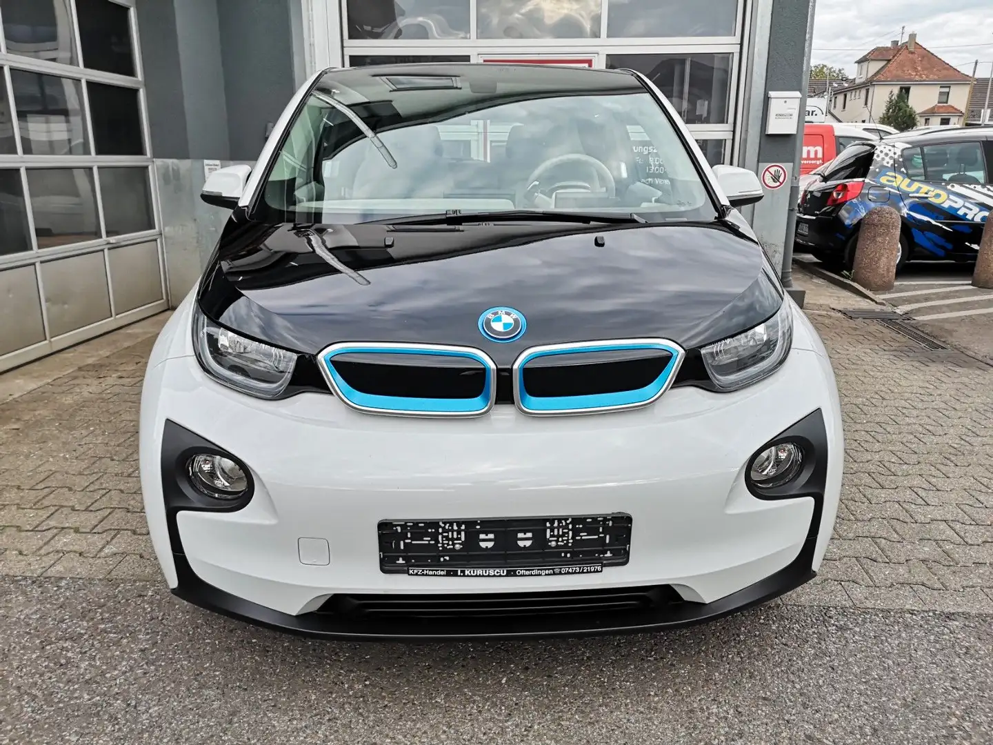 BMW i3 REX *EURO6 *NAVI*Teilledersitze*Service NEU* Blanc - 2