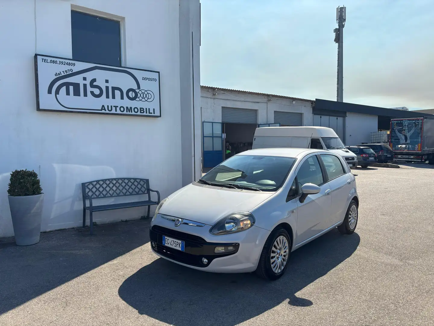 Fiat Punto Evo Punto III 2009 Evo 5p 1.2 Active s Grigio - 1