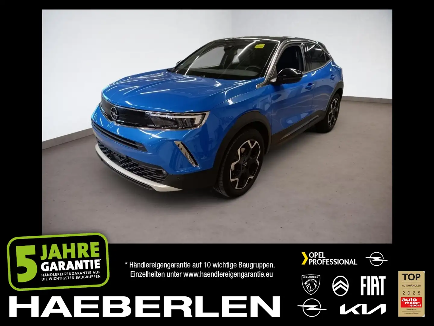 Opel Mokka 1.2 Turbo Ultimate Leder NAVI Kamera Blu/Azzurro - 1