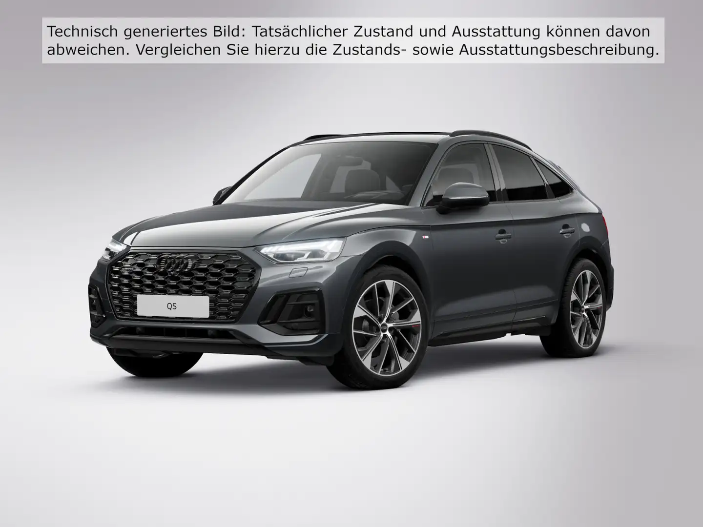 Audi Q5 45 TFSI quattro s-line Busi+Parken Grau - 2