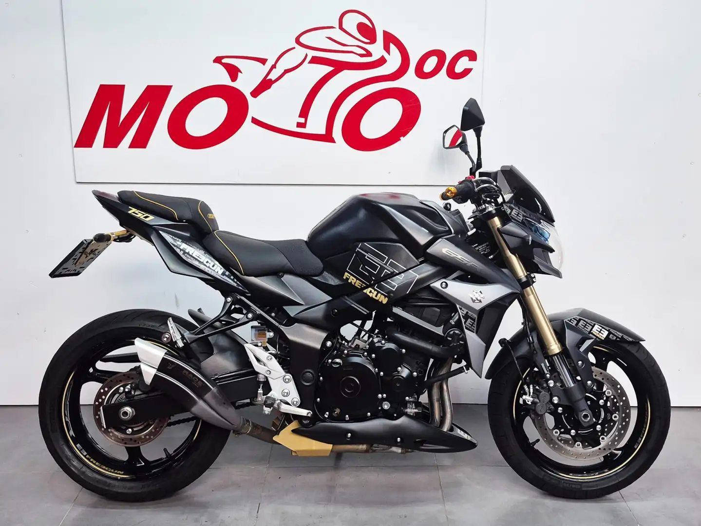 Suzuki GSX-S 750 GSR750 FREEGUN ***MOTODOC.BE*** Чорний - 1