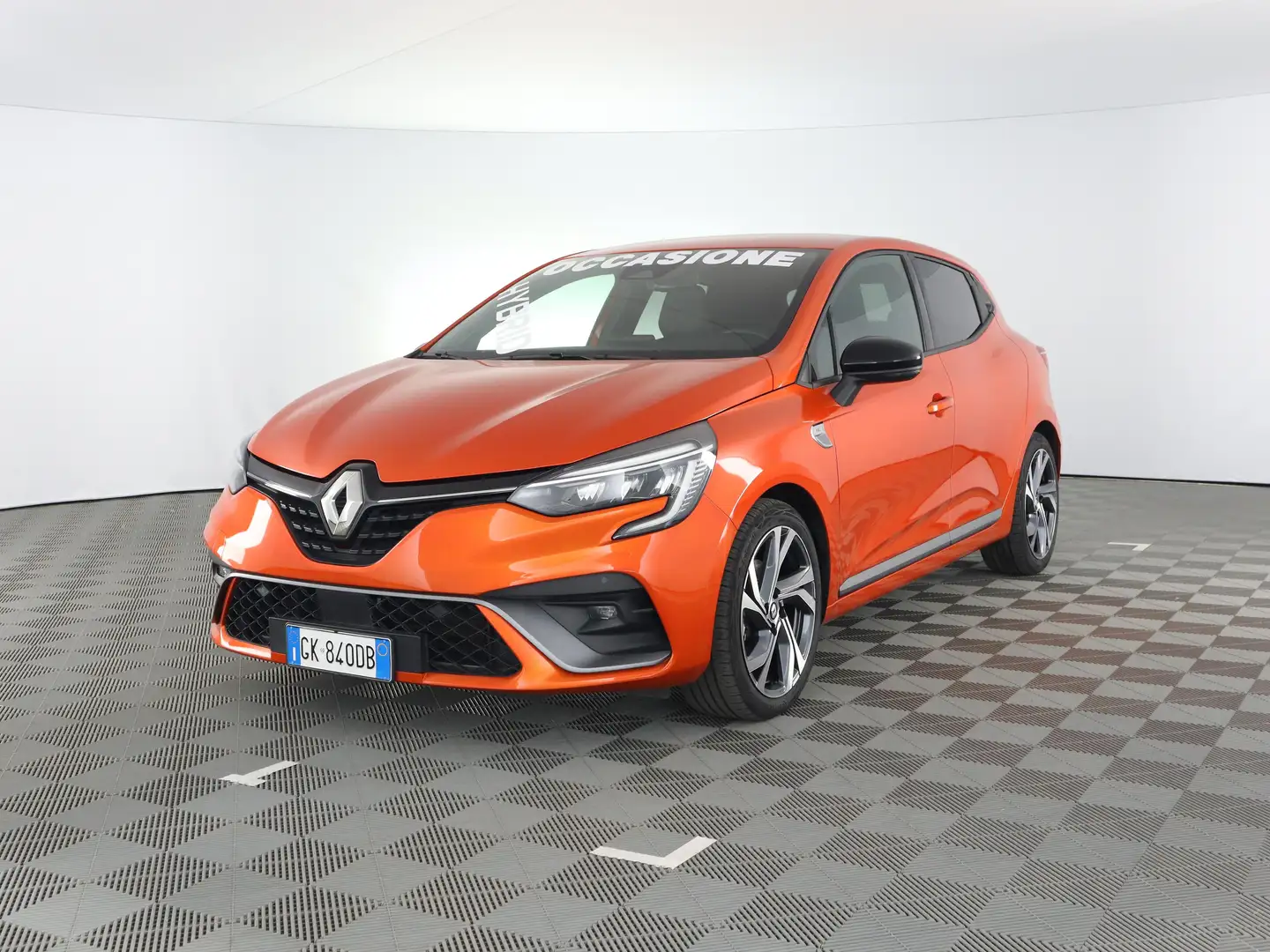 Renault Clio 1.6 E-Tech hybrid (145cv) HEV R.S. Line Arancione - 1
