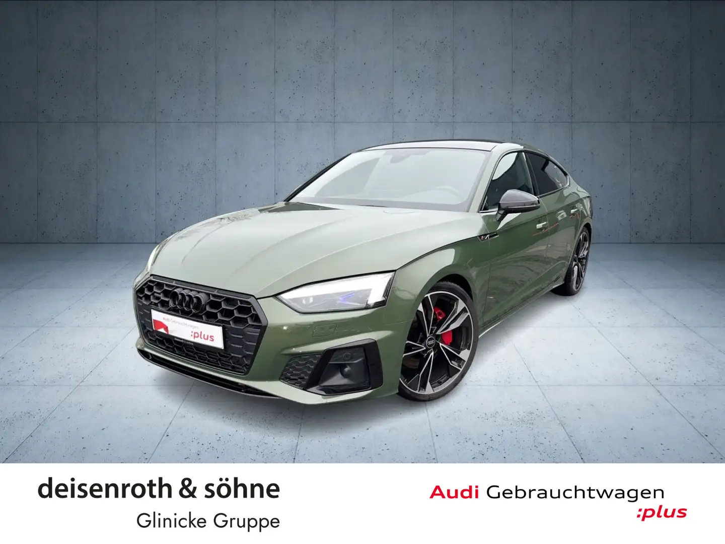 Audi A5 S line 45 TFSI qu AHK/Matrix/Pano/N Grün - 1