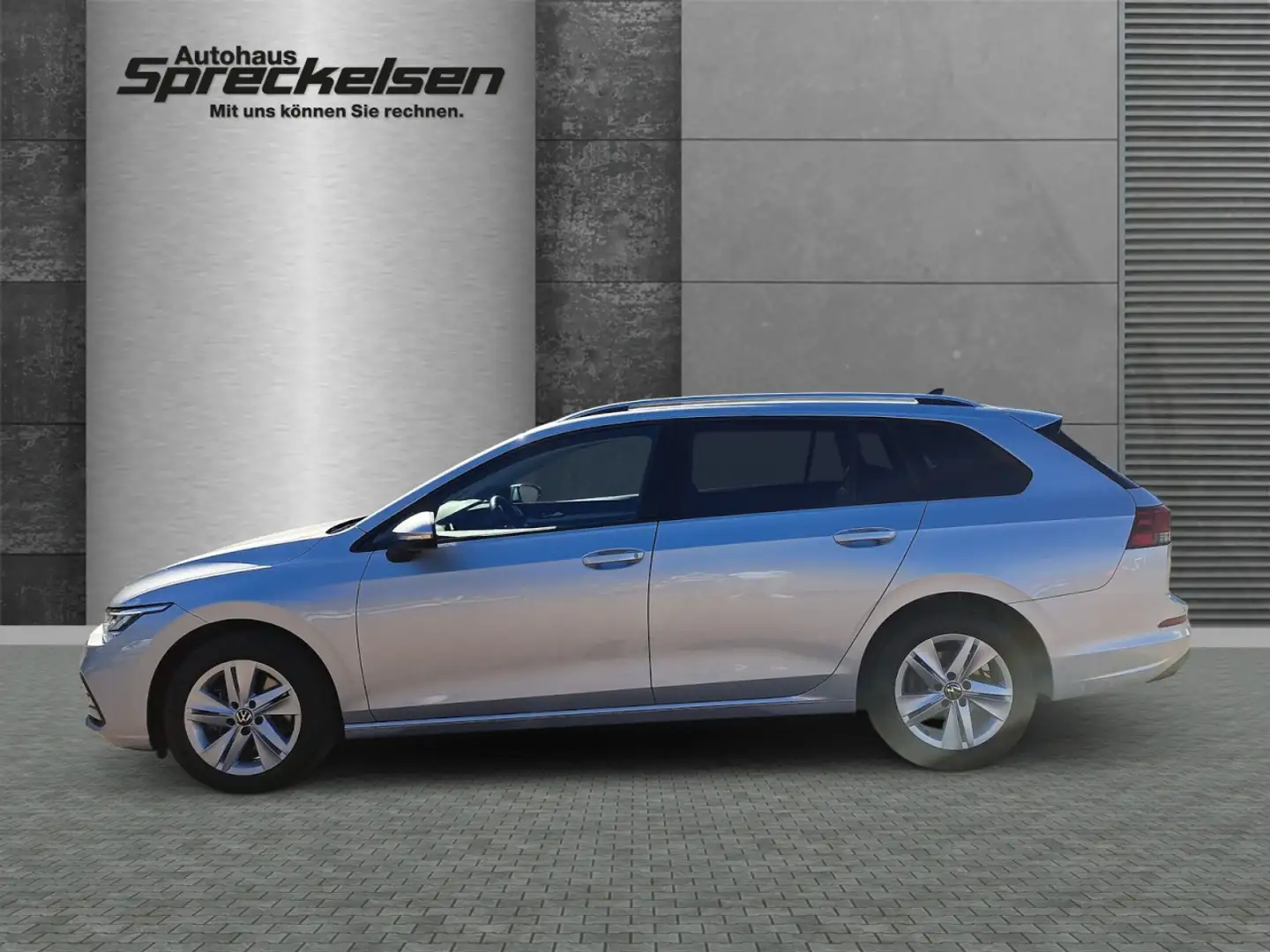 Volkswagen Golf VIII Variant 2.0 TDI Life++AHK++Navi++LED++Rückfa Plateado - 2