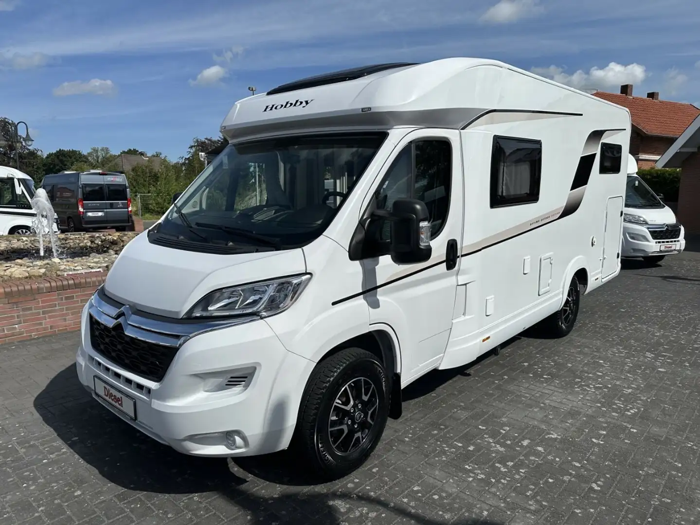 Hobby V65 GE OnTour Edition Nur 500km! +Einzelbett+Navi+ Wit - 2