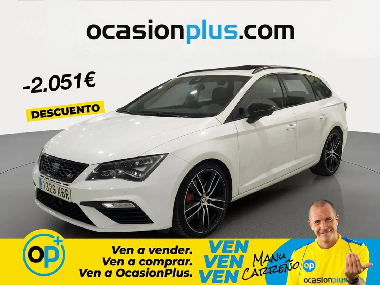 SEAT Leon ST 2.0 TSI S&S Cupra 300 Blanco - 1