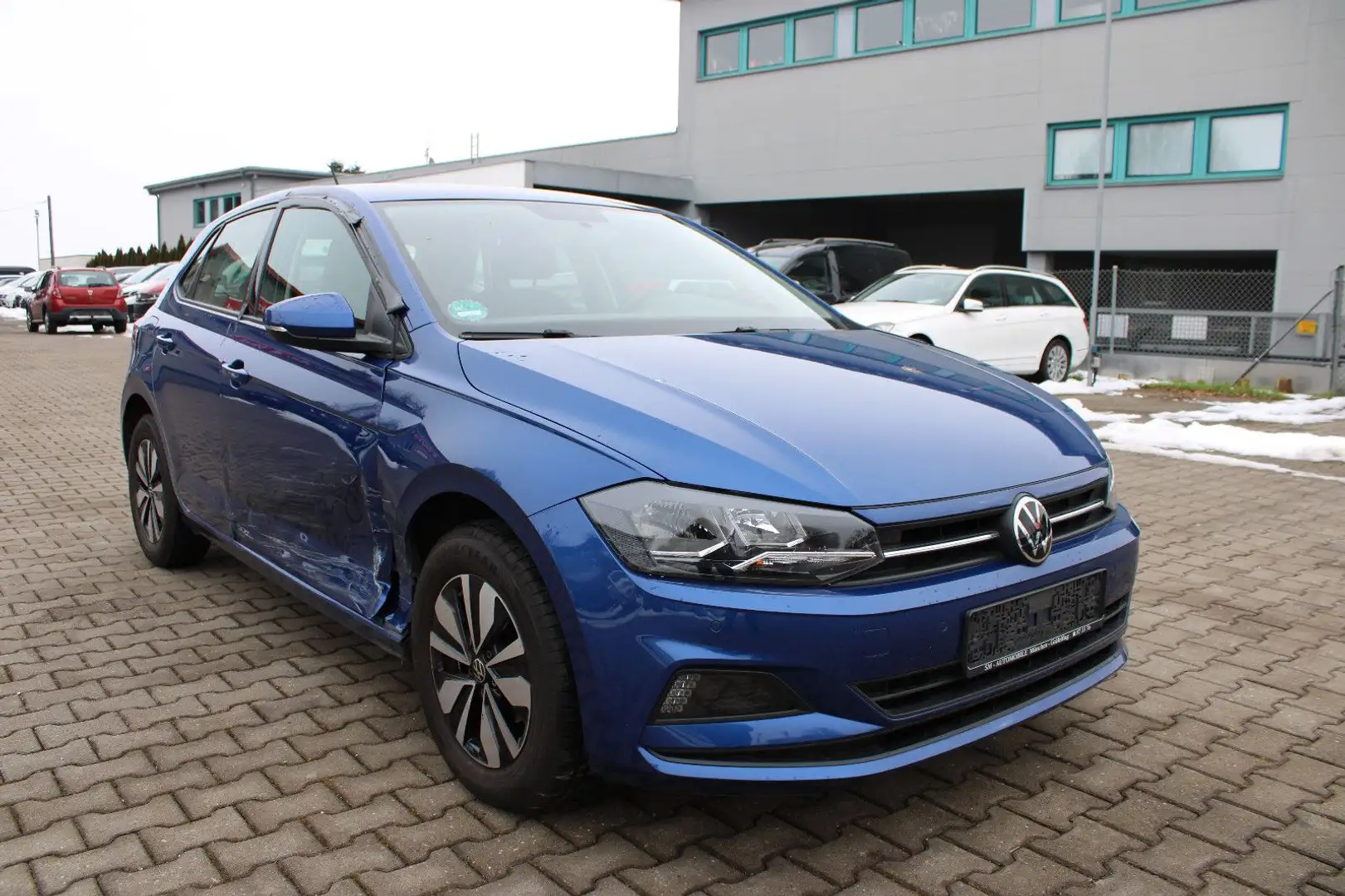 Volkswagen Polo 1.0 TSI PDC,LED Bleu - 2