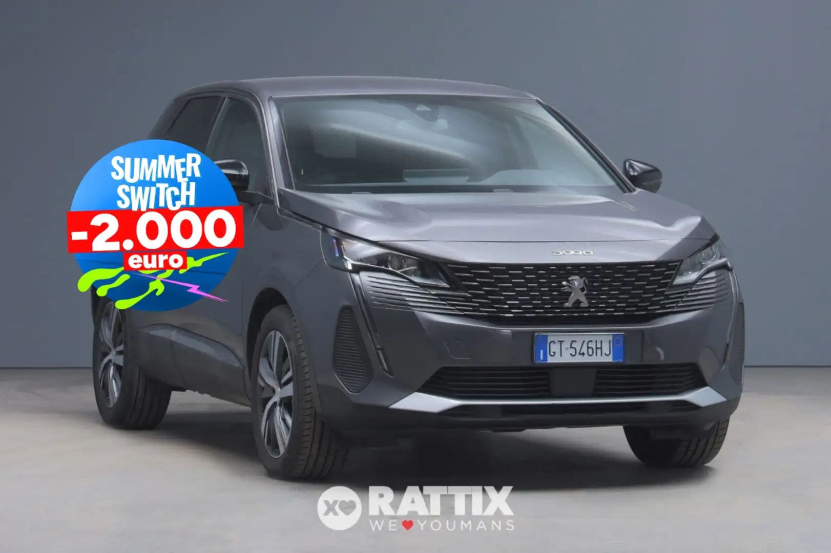 Peugeot 3008 1.5 BlueHDi 130CV Allure Pack EAT8 Grau - 1