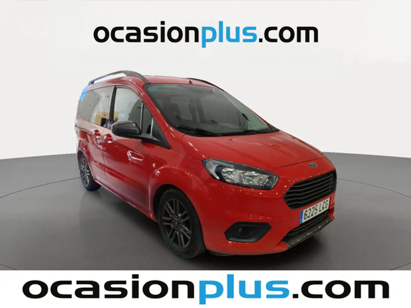 Ford Tourneo Courier 1.0 Ecoboost Sport Rojo - 2