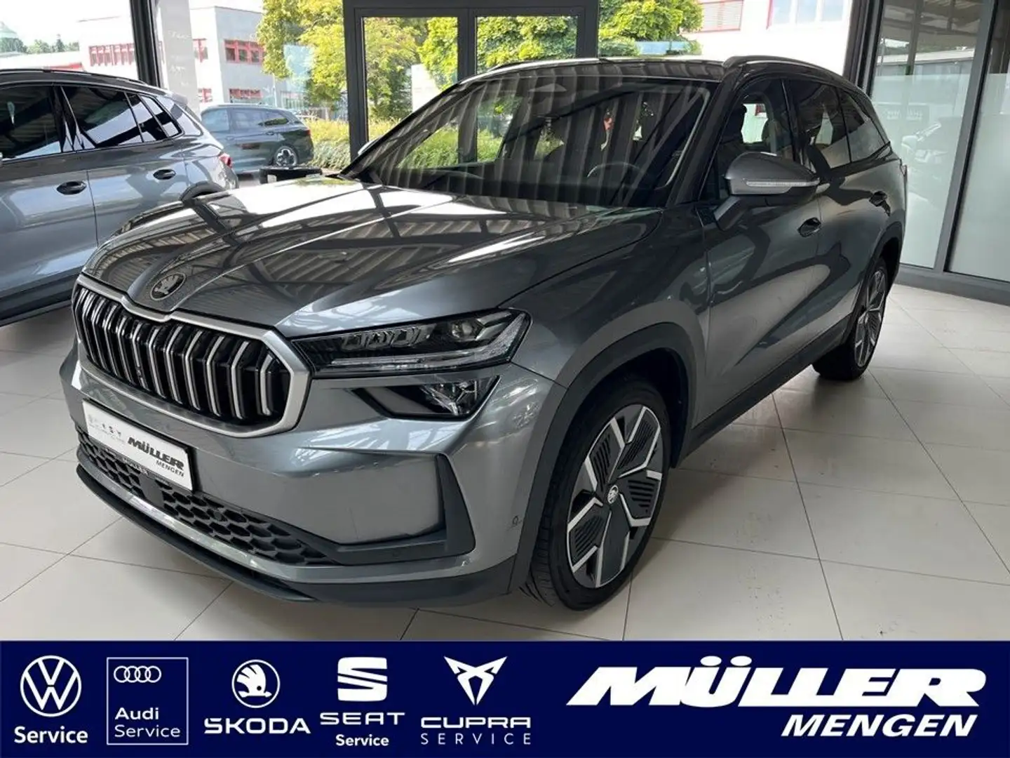 Skoda Kodiaq 2.0 TDI DSG 4x4 SELECTION 7-S/360°/2500KG Grigio - 1