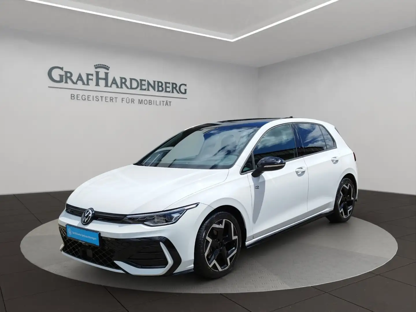 Volkswagen Golf VIII 1.5 eTSI DSG R line ACC LED Kamera Weiß - 1