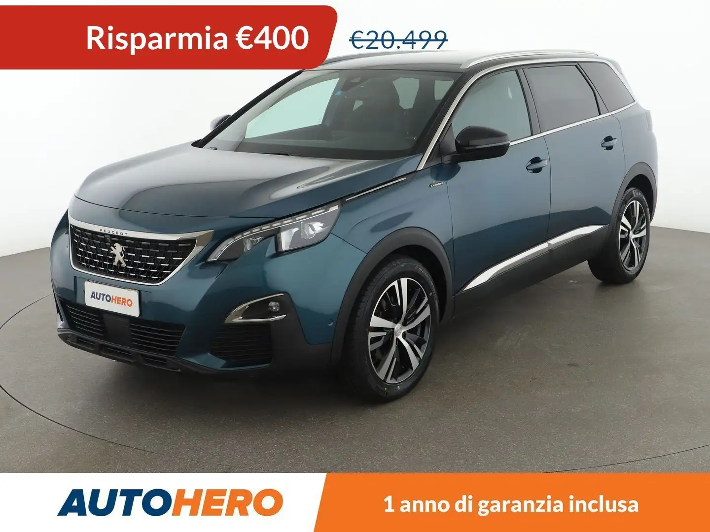 Peugeot 5008 1.2 e-THP GT Line 130 CV EAT8 Kék - 1