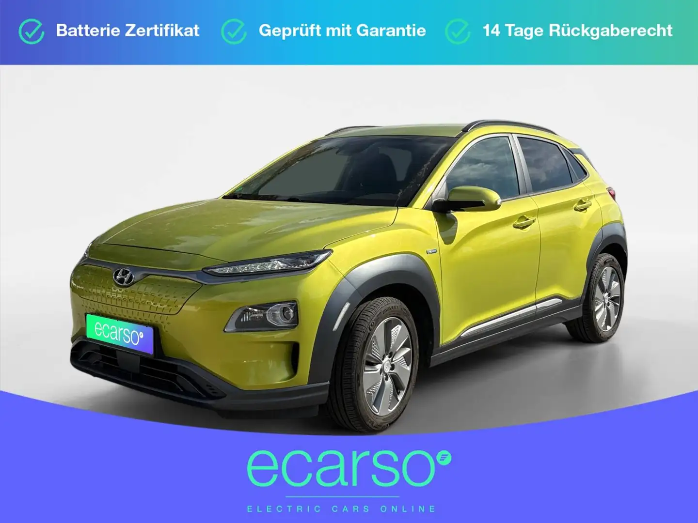 Hyundai KONA Style Elektro 2WD Gelb - 1