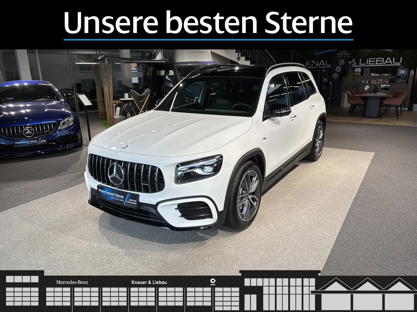 Mercedes-Benz GLB 35 AMG Mercedes-AMG GLB 35 4M AMG-Line*Night*Pano*FAP*360 Blanc - 2