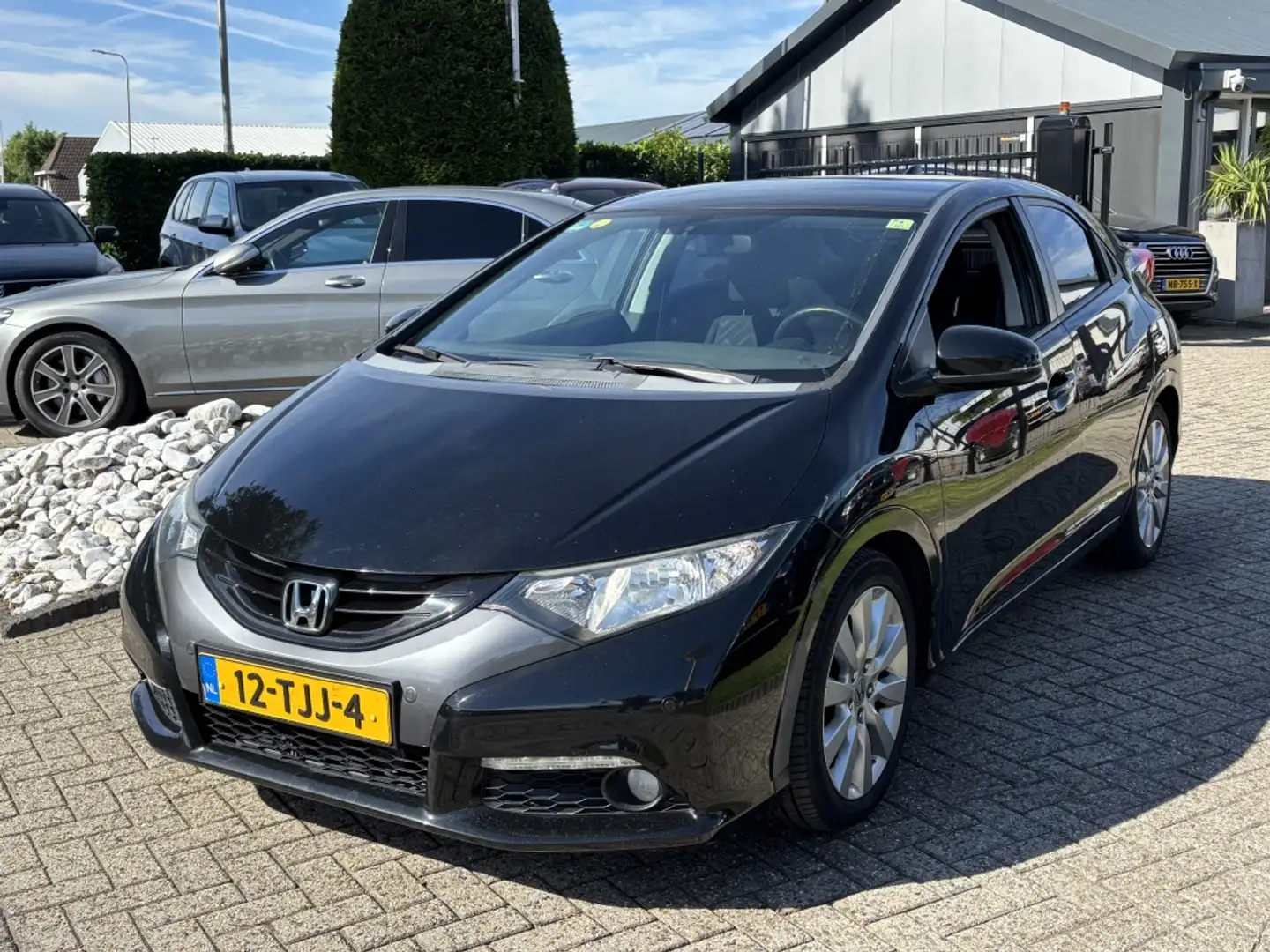 Honda Civic 2.2D Sport Business Zwart 2012 Zwart - 1