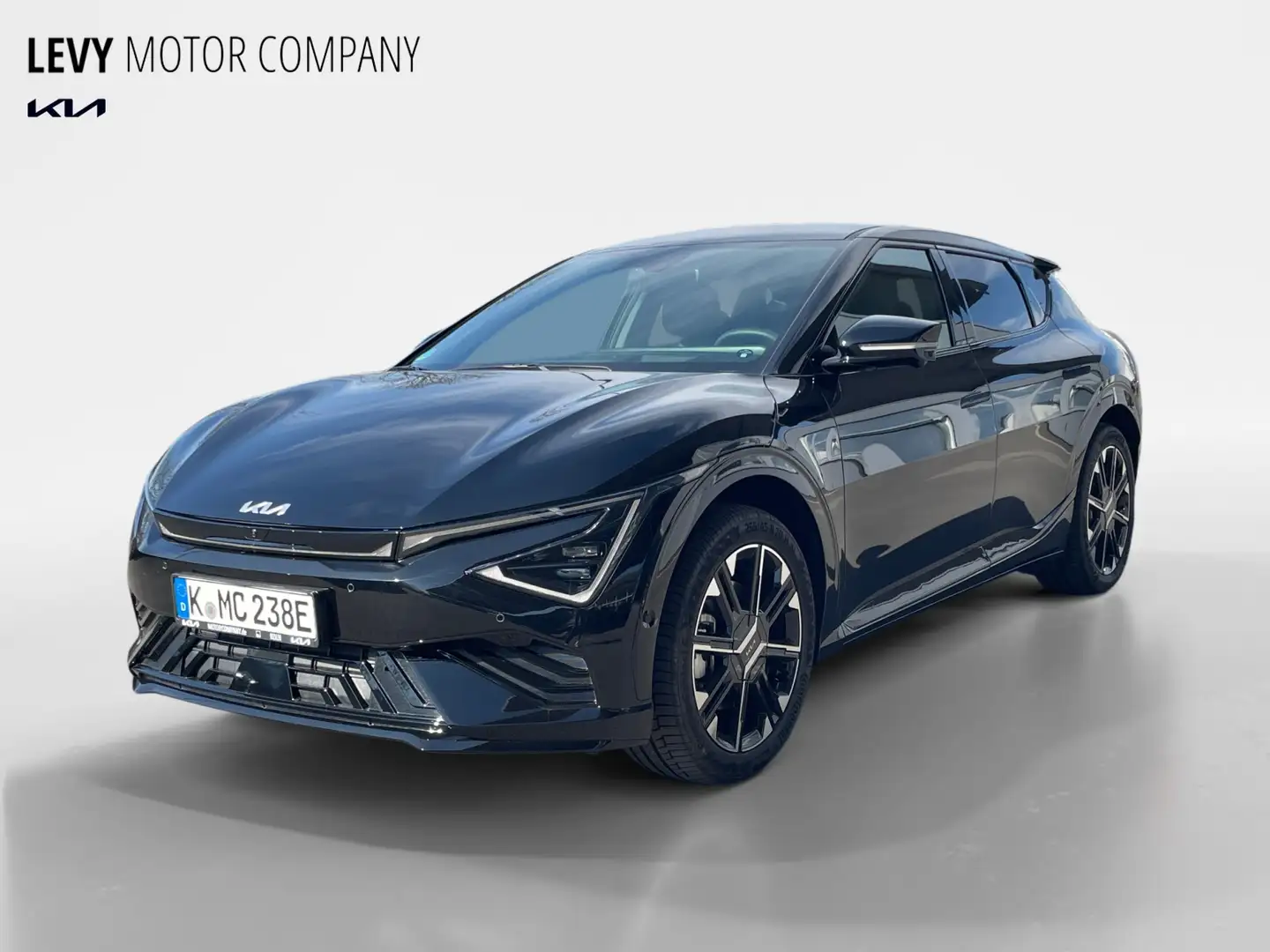 Kia EV6 GT-Line+Sofort Verfügbar +84KW+AWD+WP+ASS+SD Schwarz - 2