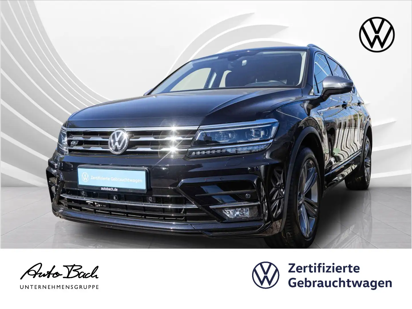 Volkswagen Tiguan Allspace 2.0 TDI DSG Highline R-Line 4Mot Schwarz - 1