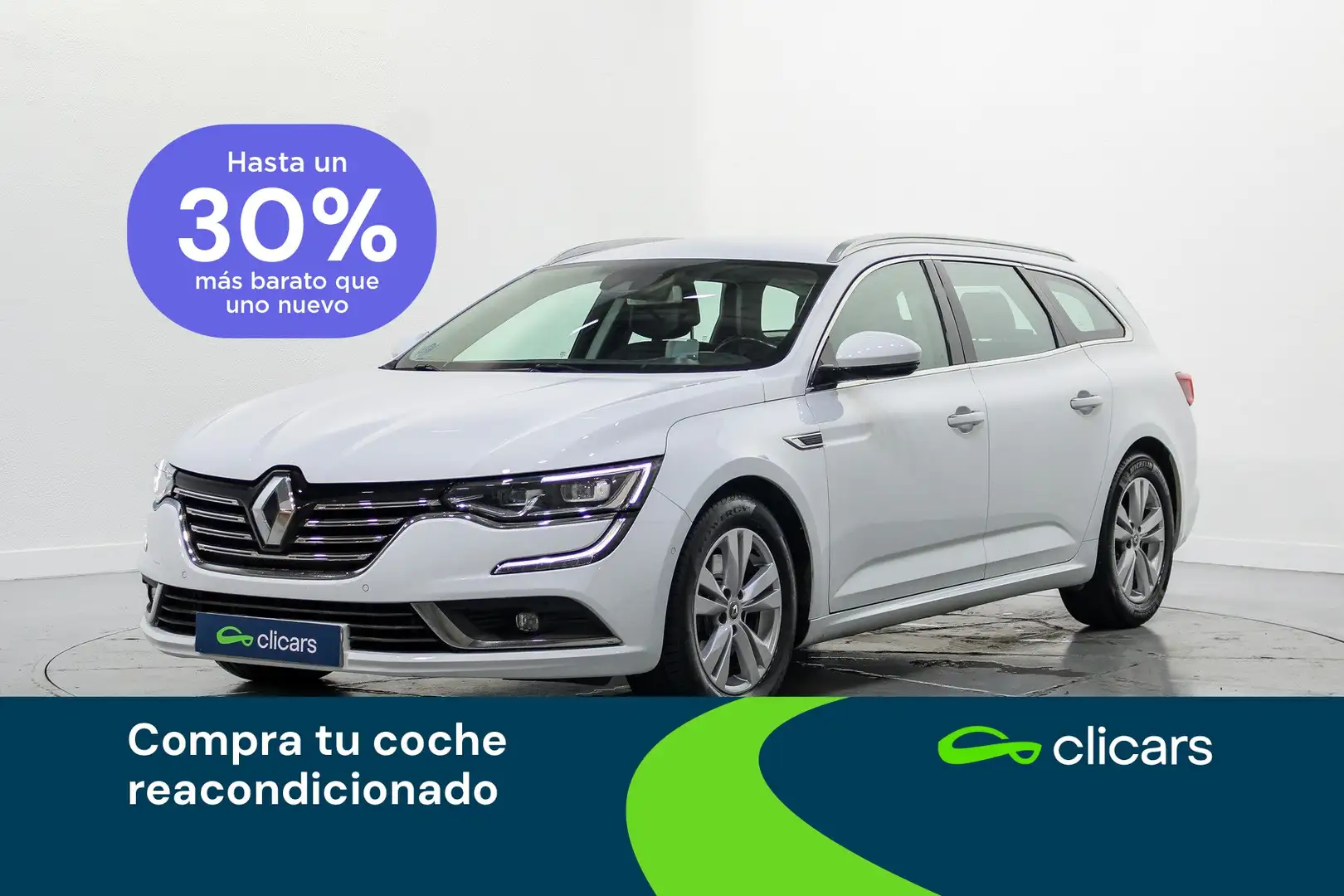 Renault Talisman 1.6dCi Energy Twin Turbo Zen EDC 118kW Blanc - 1