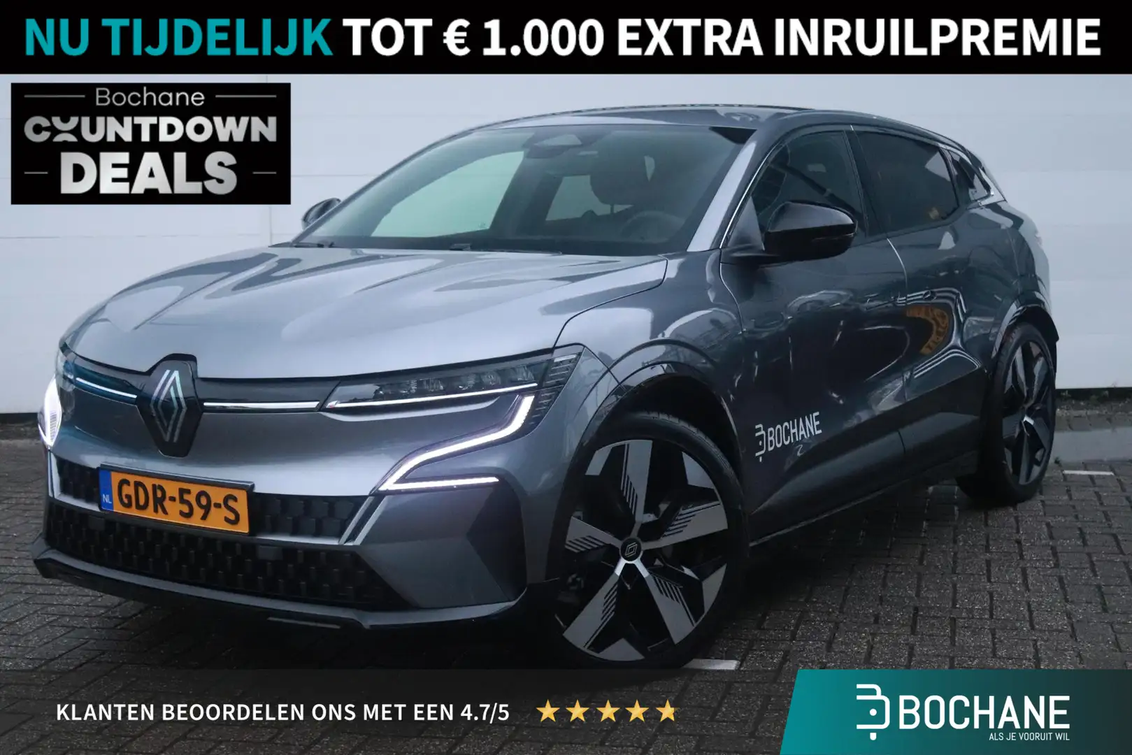 Renault Megane E-Tech EV60 Optimum Charge Techno (Hoge Instap) Pack Wint Grigio - 1