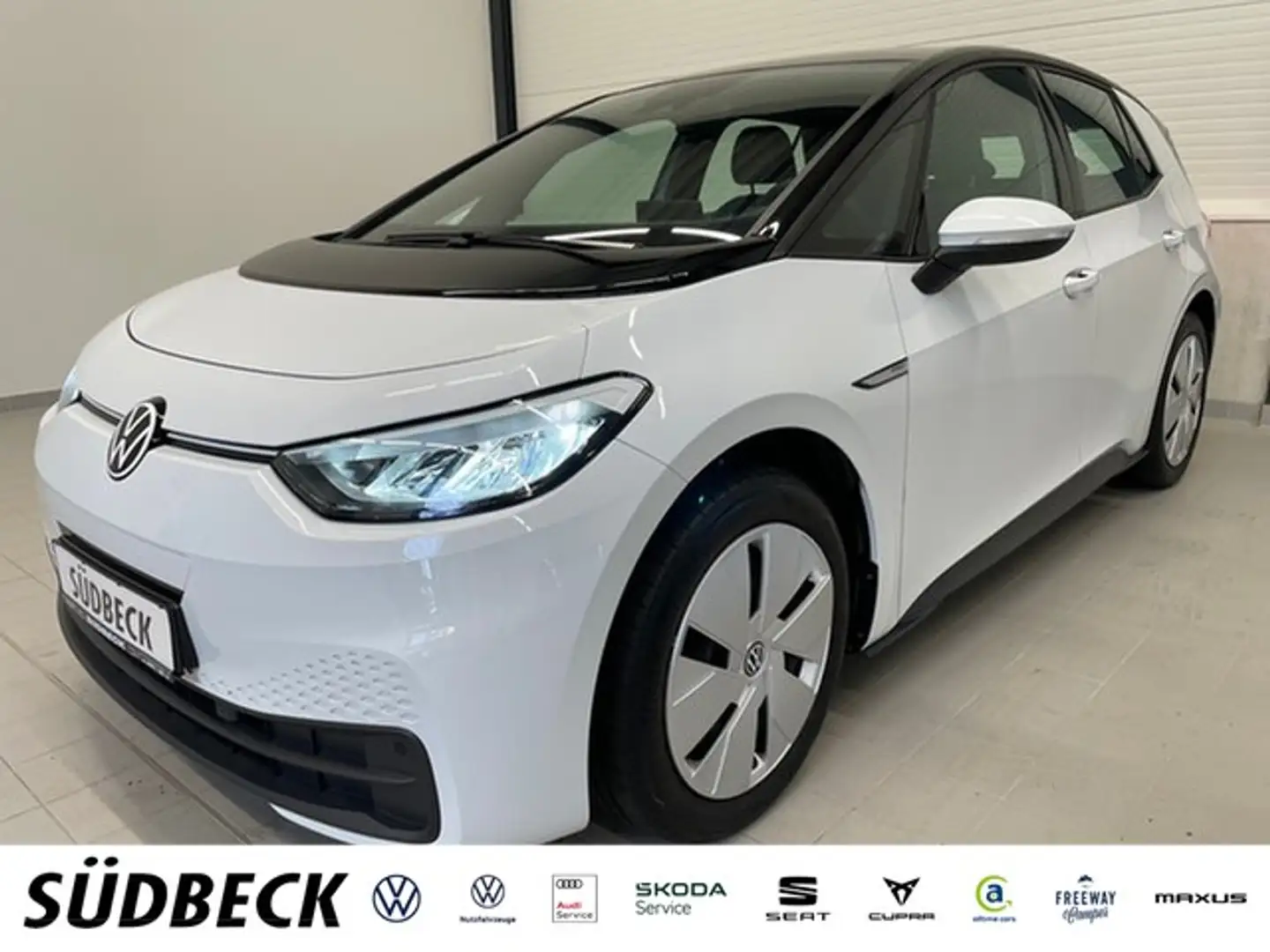 Volkswagen ID.3 Pro 107 kW LED+LANE Weiß - 1