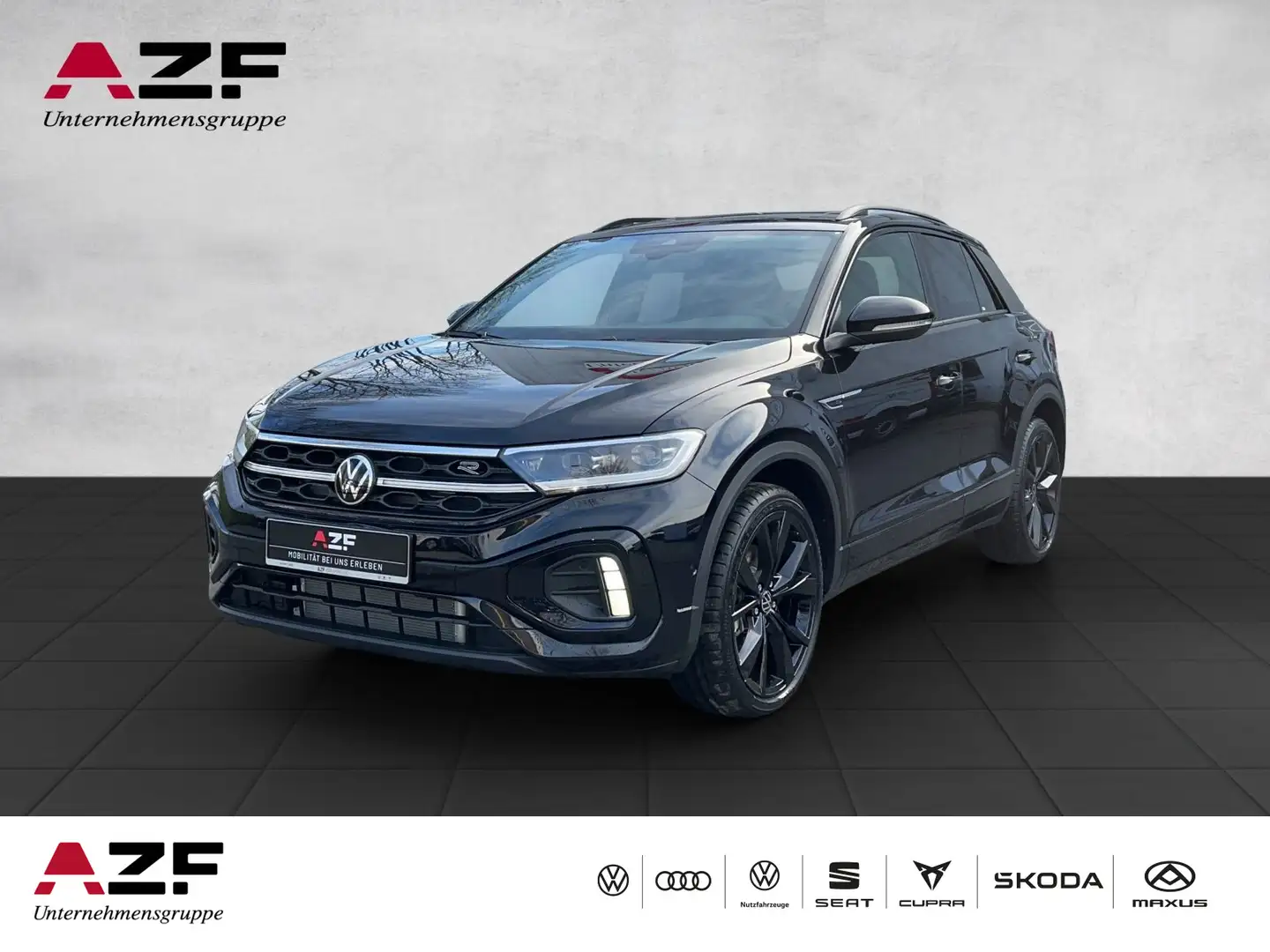 Volkswagen T-Roc R-Line 2.0 TSI OPF 4MOTION DSG Schwarz - 1