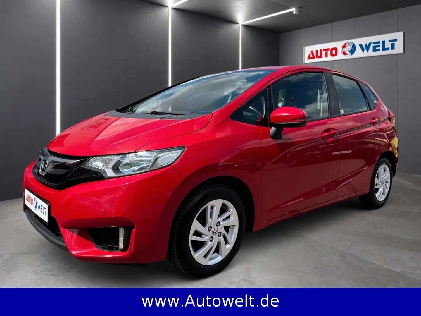 Honda Jazz 1.3 16V i-VTEC Auto Klima Sitzhzg Parkhilfe Rot - 1