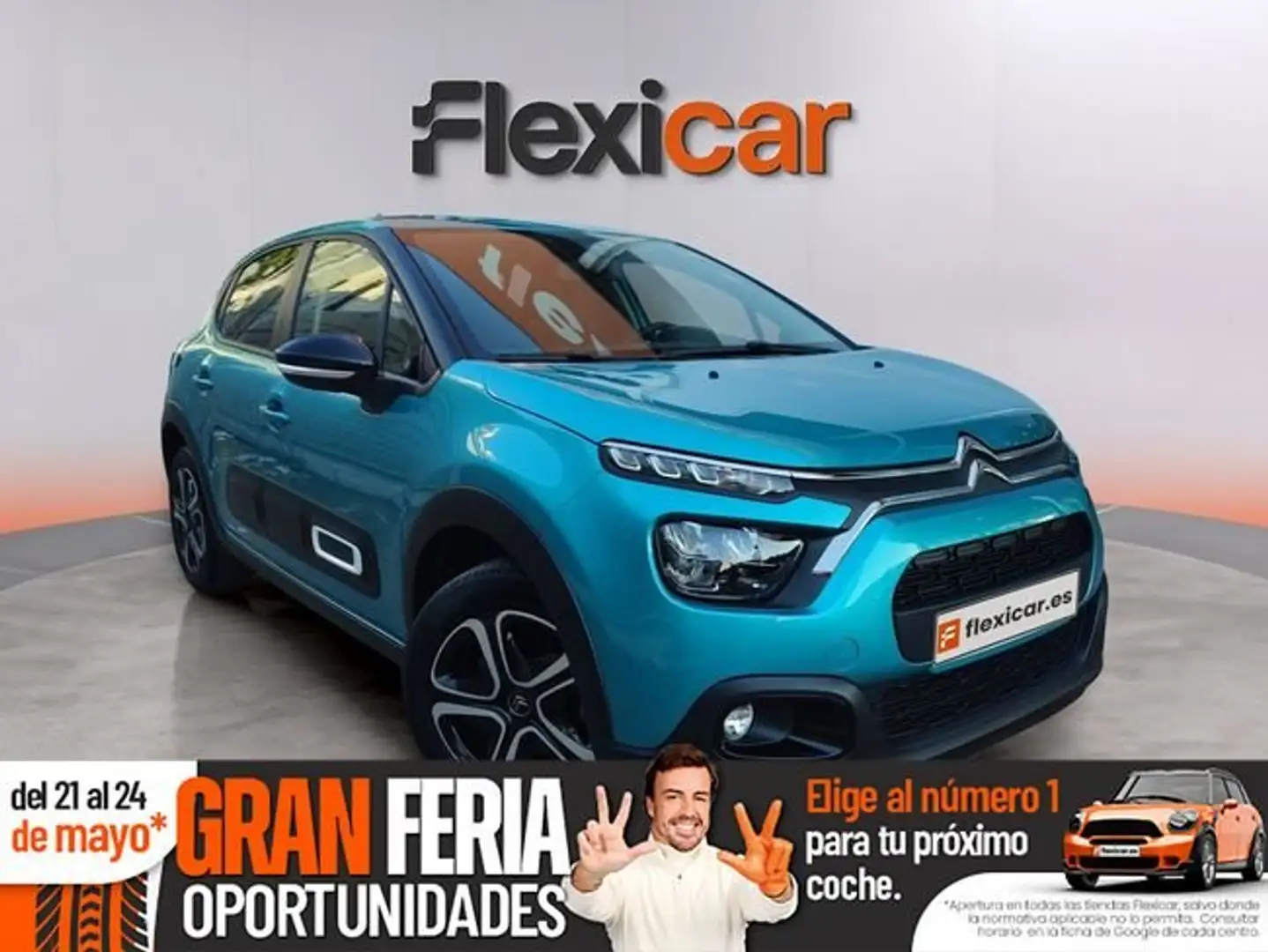 Citroen C3 PureTech 60KW (83CV) Feel Azul - 1