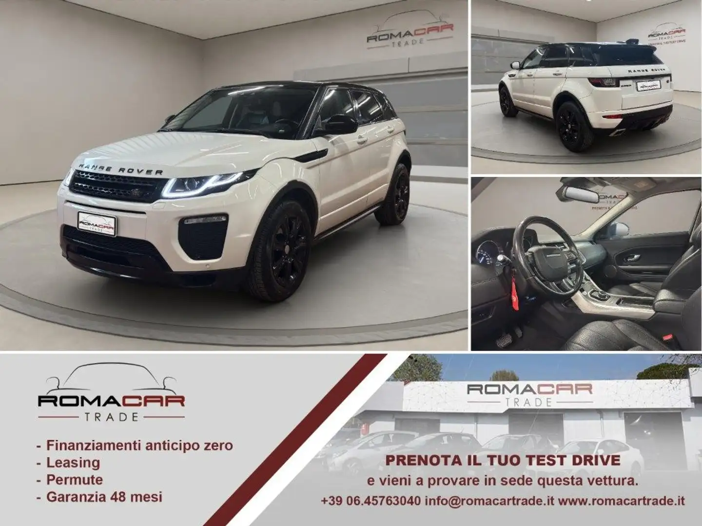 Land Rover Range Rover Evoque 2.0 TD4 180 CV 5p. HSE PRONTA CONSEGNA! Alb - 1