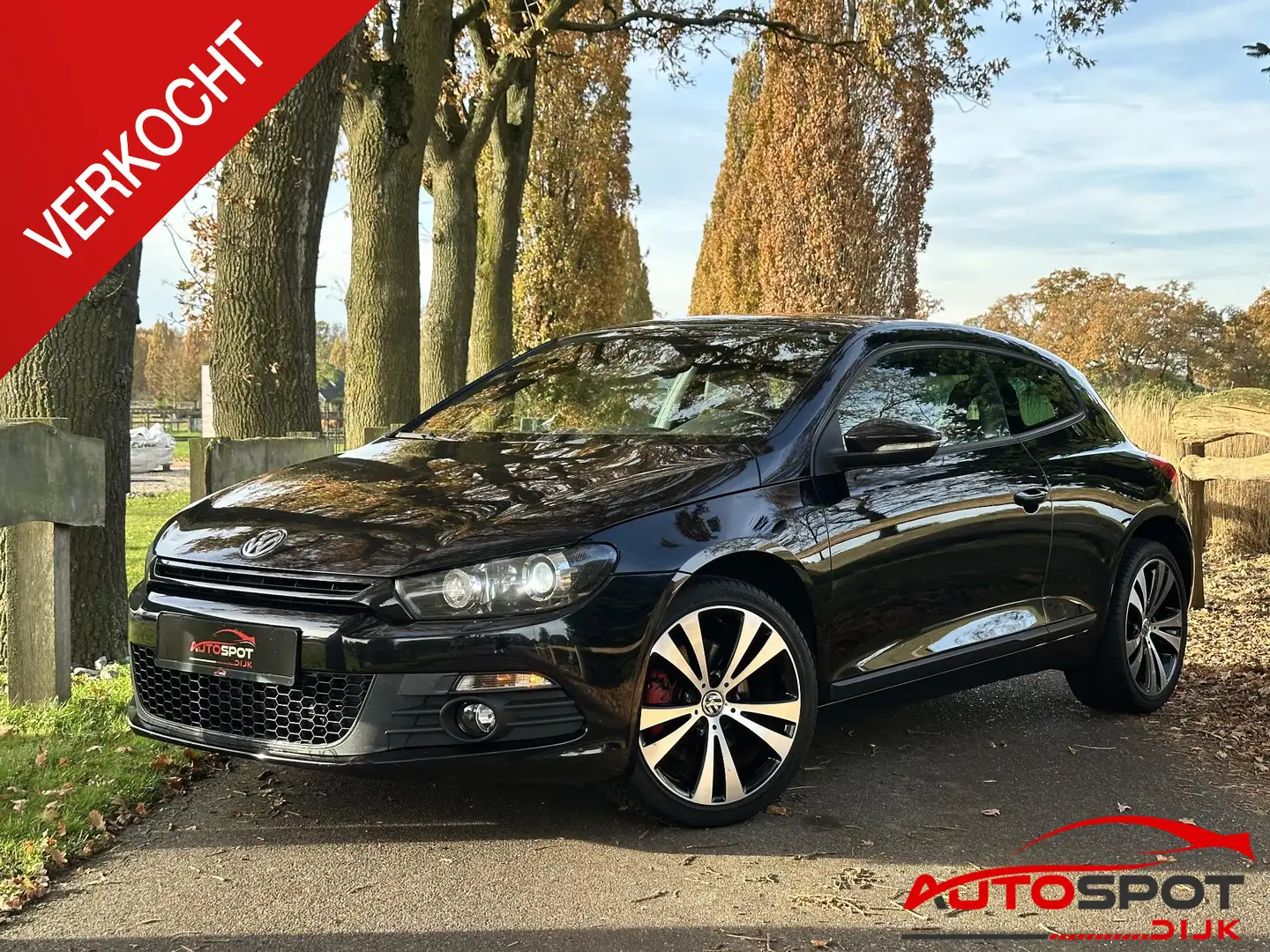 Volkswagen Scirocco 1.4 TSI Highline Plus Nieuwe Distributieketting Noir - 1
